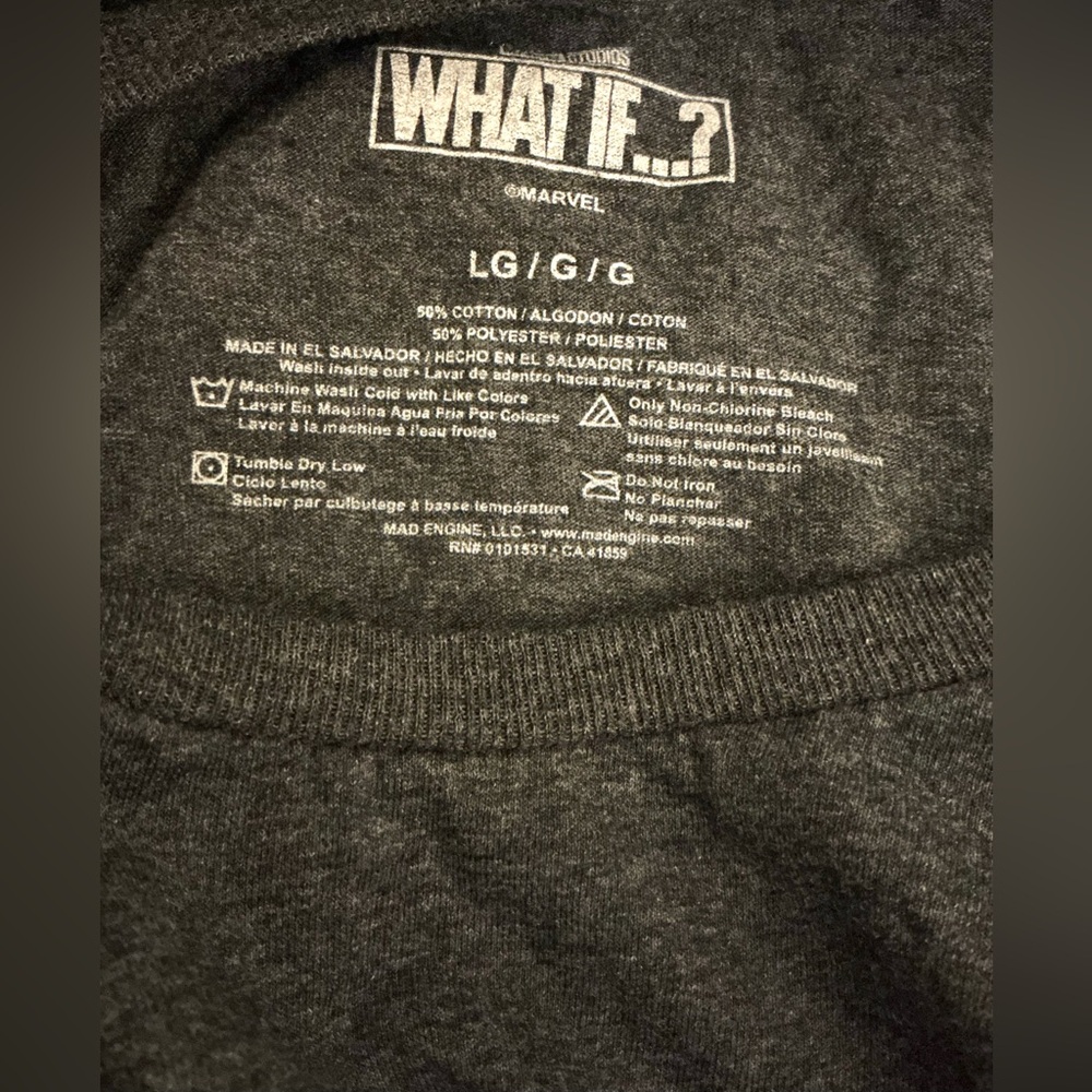 Marvel Gray Short Sleeve Tee - Picture 4 of 5